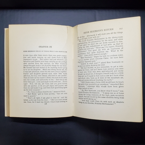 1938 Heidi by Johanna Spyri Book - Picture 6 of 6